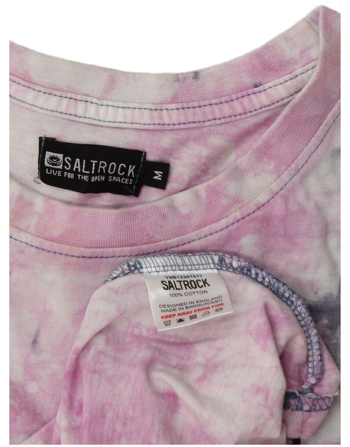 Saltrock Herren-T-Shirt mit Grafik, mittelgroß, mehrfarbig, Batik-Baumwolle