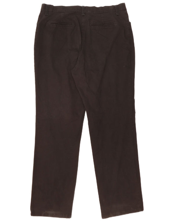 Lee Damen US14 W36 L31 Schwarze Baumwolle