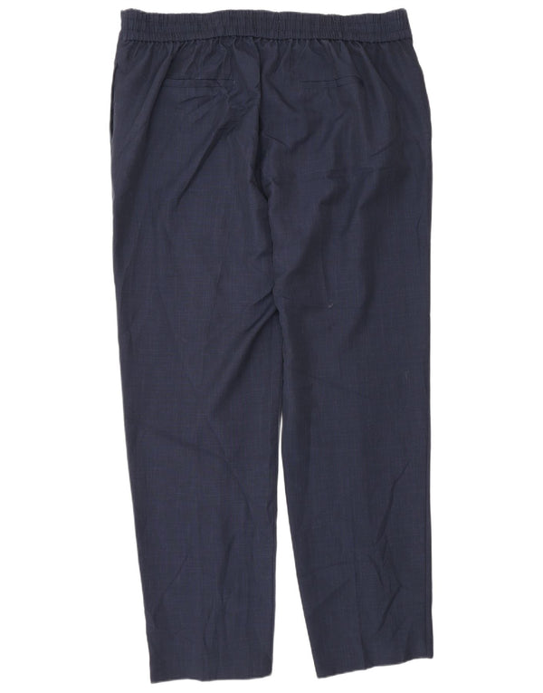Marks & Spencer Damen gerade Chino-Hose, UK 18, XL, W36, L30, Marineblau