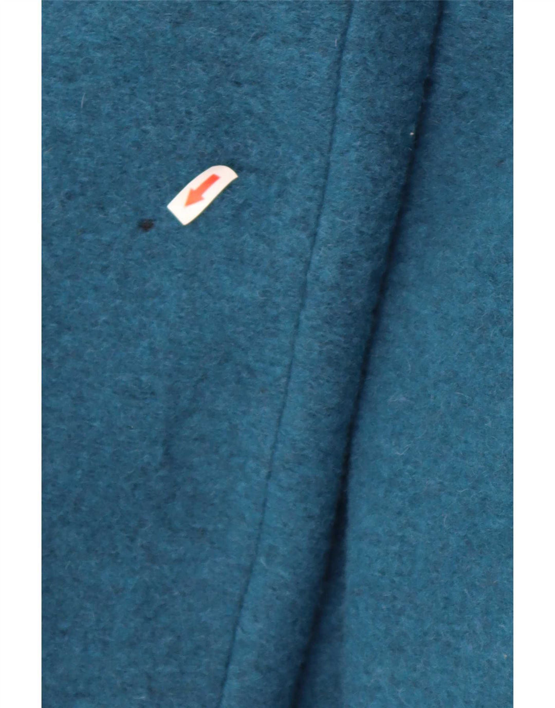 Zara Damen Mantel UK 14 Medium Marineblau Polyester
