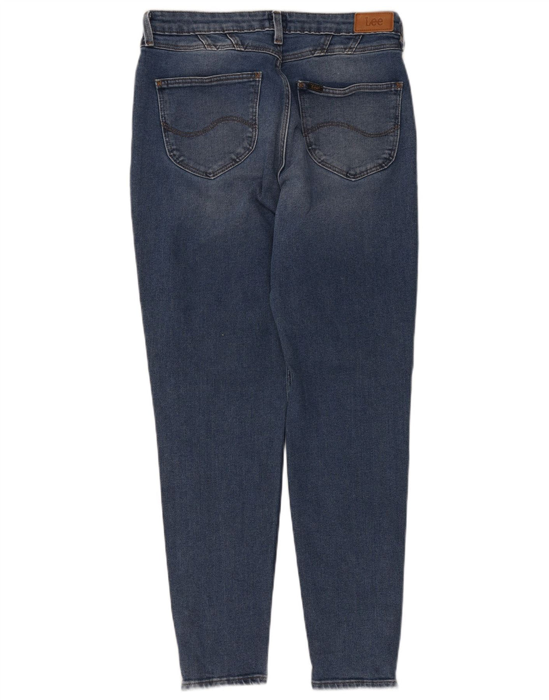 LEE Womens Tapered Jeans W30 L29 Blue Cotton