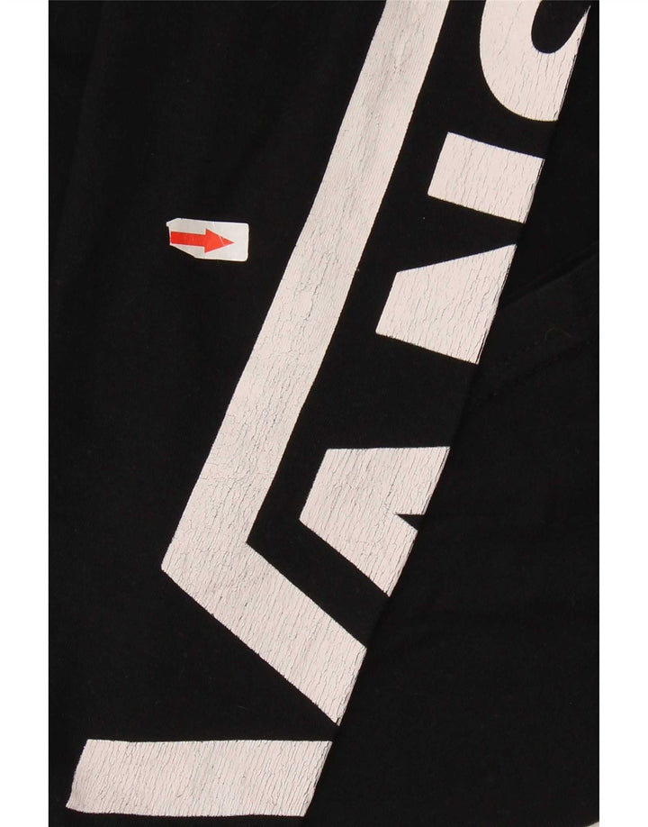 Vans Herren Graphic Top Langarm XL Schwarz Baumwolle