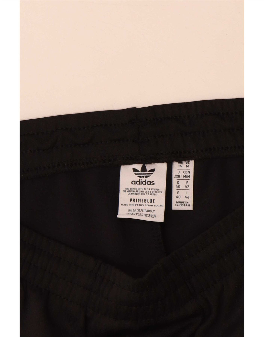 Adidas Damen Trainingshose UK 14 Medium Schwarz Polyester