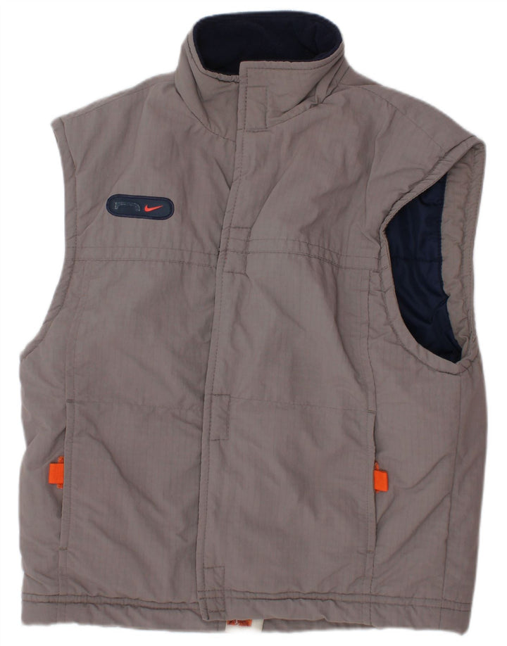 NIKE Boys Gilet 6-7 Years Large  Grey