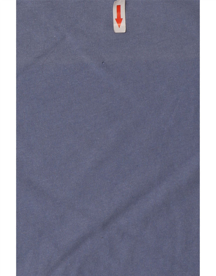 Levi's Damen-T-Shirt mit Grafik, UK 14, mittelblaue Baumwolle