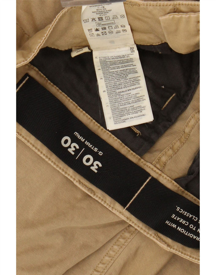 G-STAR Herren Classics Slim Cargohose W30 L30 Beige Baumwolle