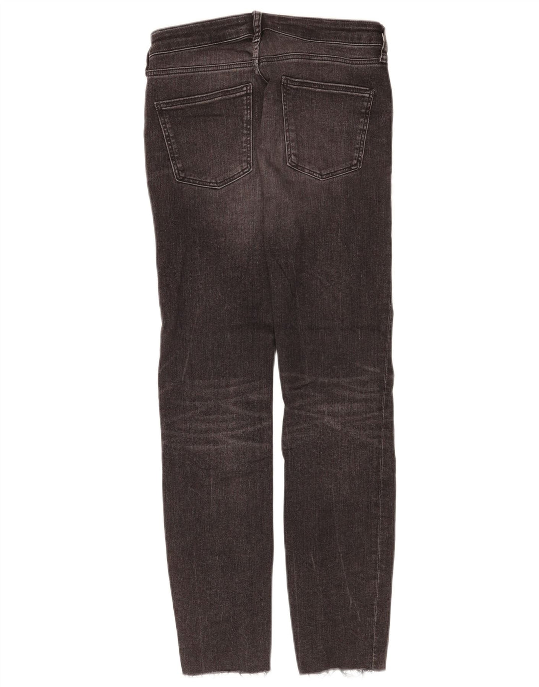 Zara Damen Slim Jeans EU 40 Medium W30 L28 Schwarze Baumwolle