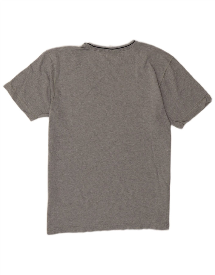 Champion Herren-T-Shirt mit Grafik, mittelgraue Baumwolle