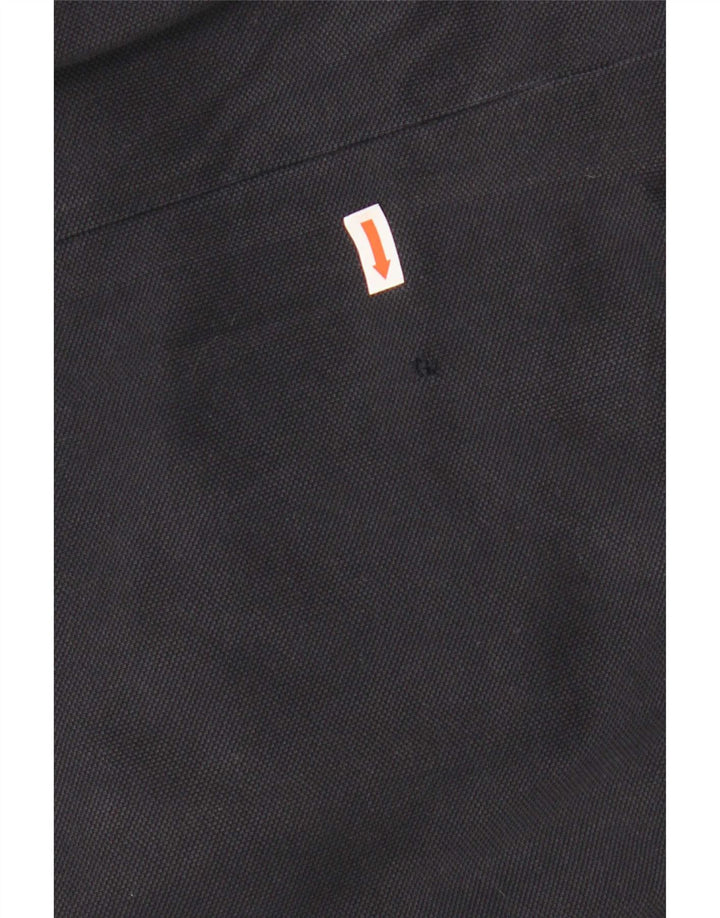 Hugo Boss Herren Poloshirt XL Schwarz gestreift