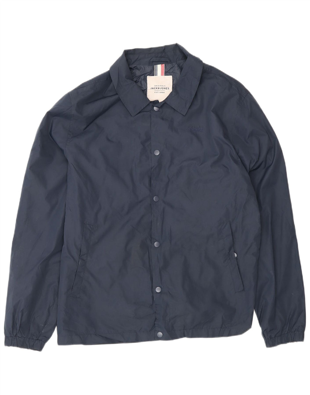 Jack & Jones Herren Bomberjacke UK 40 Large Marineblau
