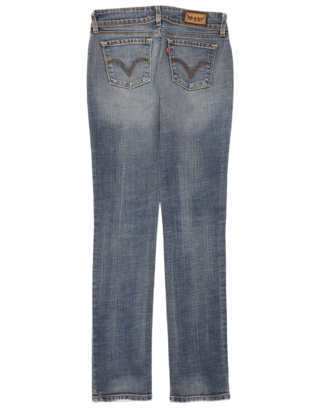 Levi's Damen 571 Slim Jeans W29 L31 Blau
