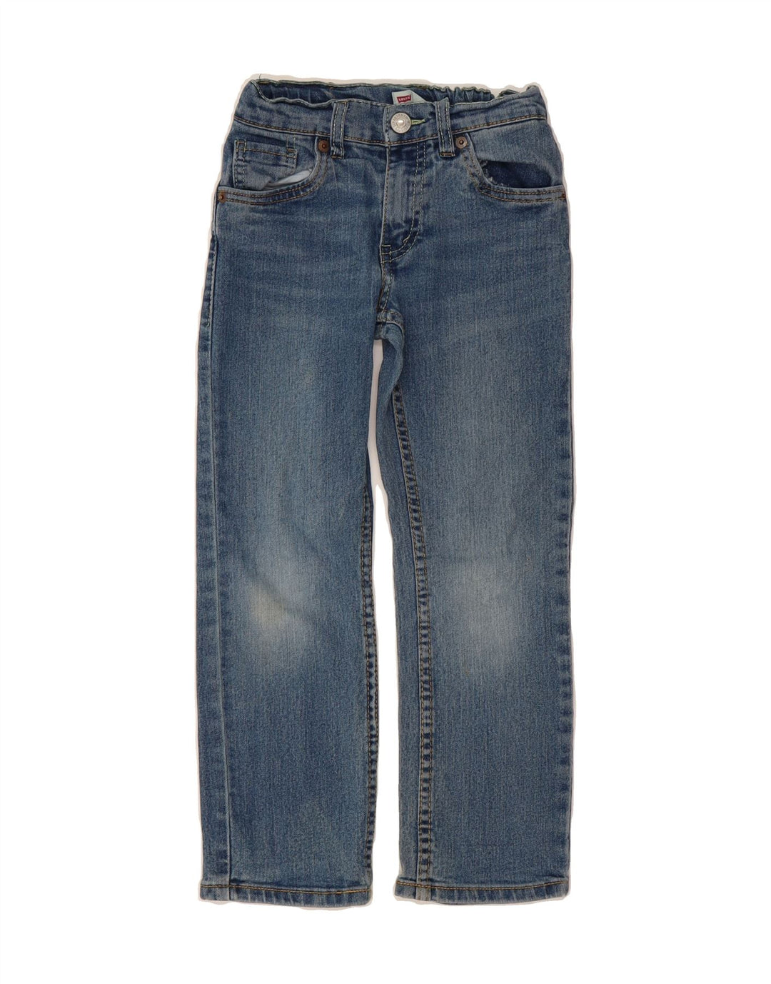 LEVI'S Boys 511 Slim Jeans 5-6 Years W22 L19 Blue Cotton Vintage Levi's and Second-Hand Levi's from Messina Hembry 