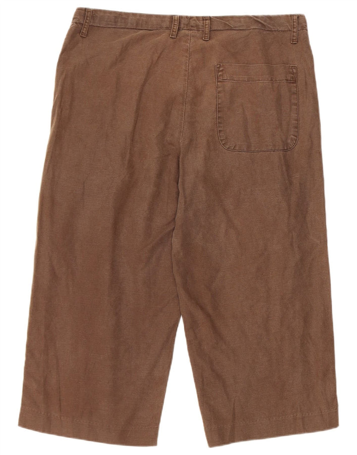 Gap Herren Regular Loose Fit Bermudashorts Medium W32 Braunes Leinen