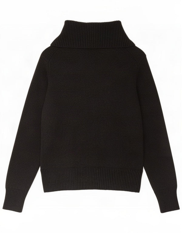 Marks & Spencer Damen Rollkragenpullover Pullover UK 22 3XL Graue Baumwolle