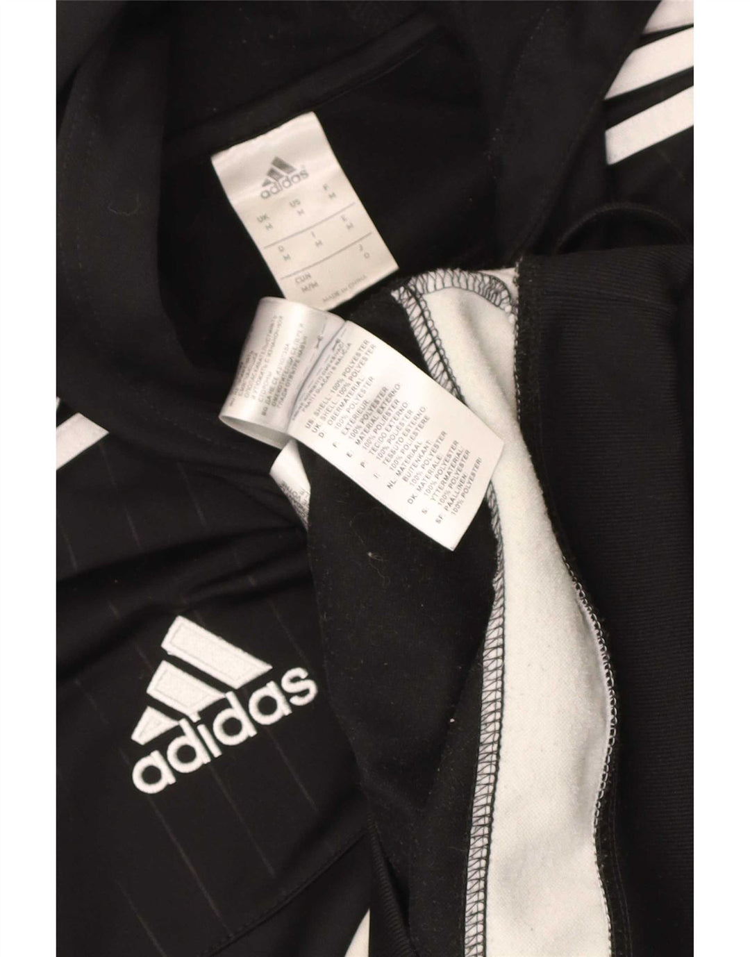 Adidas Herren Graphic Hoodie Pullover Mittelschwarzes Colourblock-Polyester