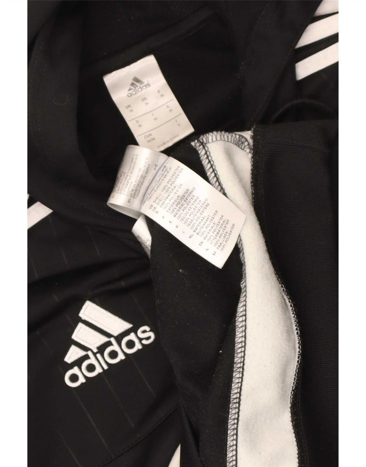 Adidas Herren Graphic Hoodie Pullover Mittelschwarzes Colourblock-Polyester