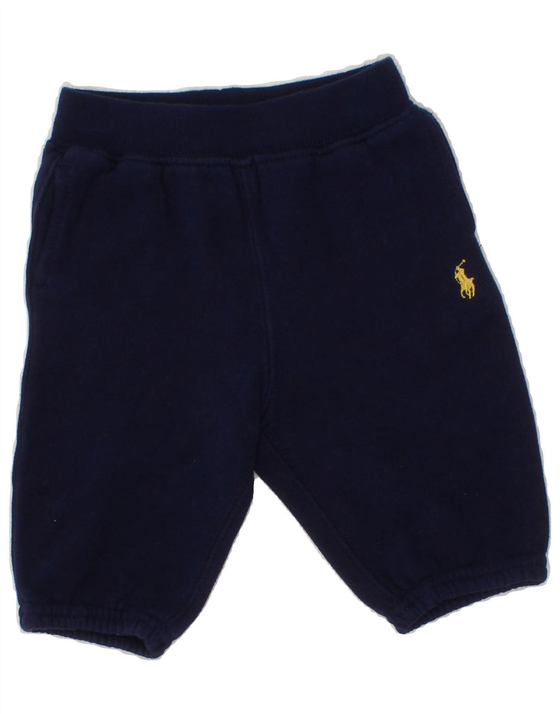 RALPH LAUREN Baby Boys Joggers Tracksuit Trousers 0-3 Months  Navy Blue Vintage Ralph Lauren and Second-Hand Ralph Lauren from Messina Hembry 