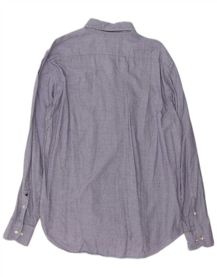 Brooksfield Herrenhemd Größe 41 Large Blau