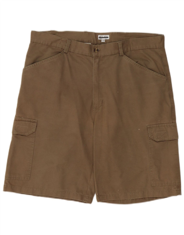 MC JOY Herren Cargoshorts IT 50 Large W38 Beige Baumwolle