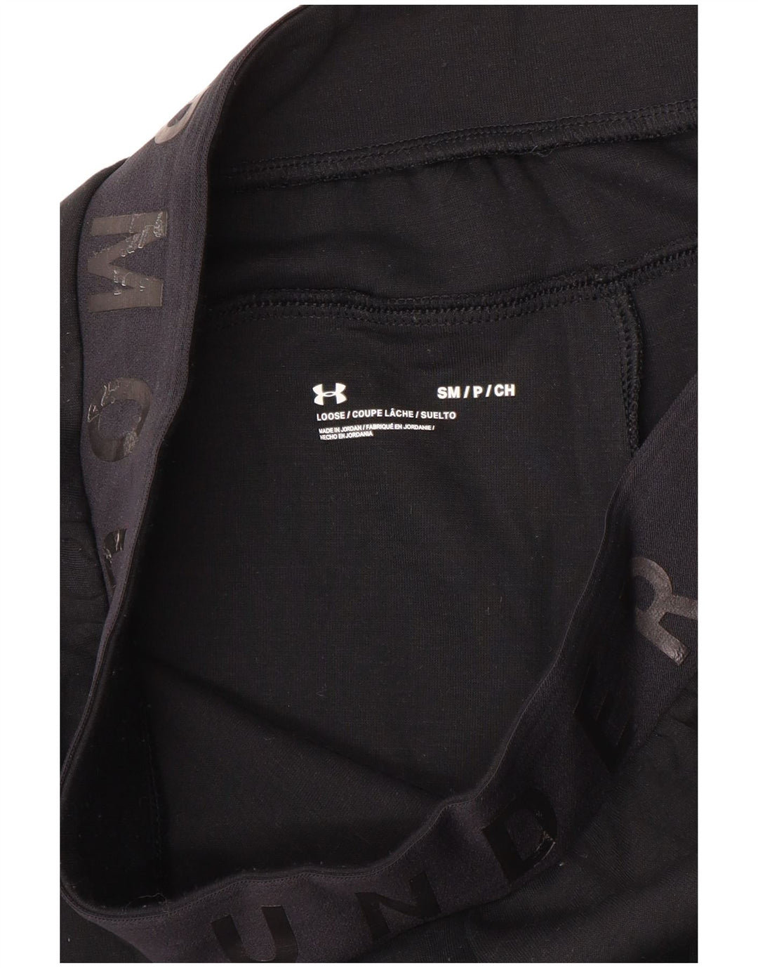 Under Armour Damen-Trainingshose mit Grafik, UK 10, Größe S, Schwarz