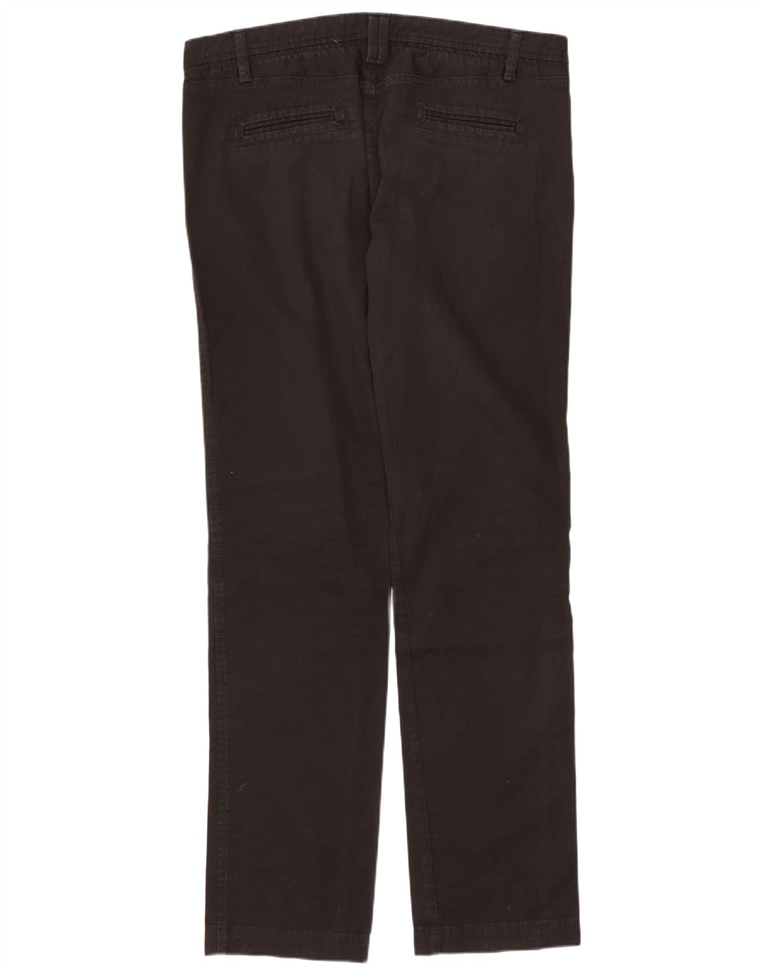 Gerade Chino-Hose für Damen von Gas, W29, L31, schwarze Baumwolle