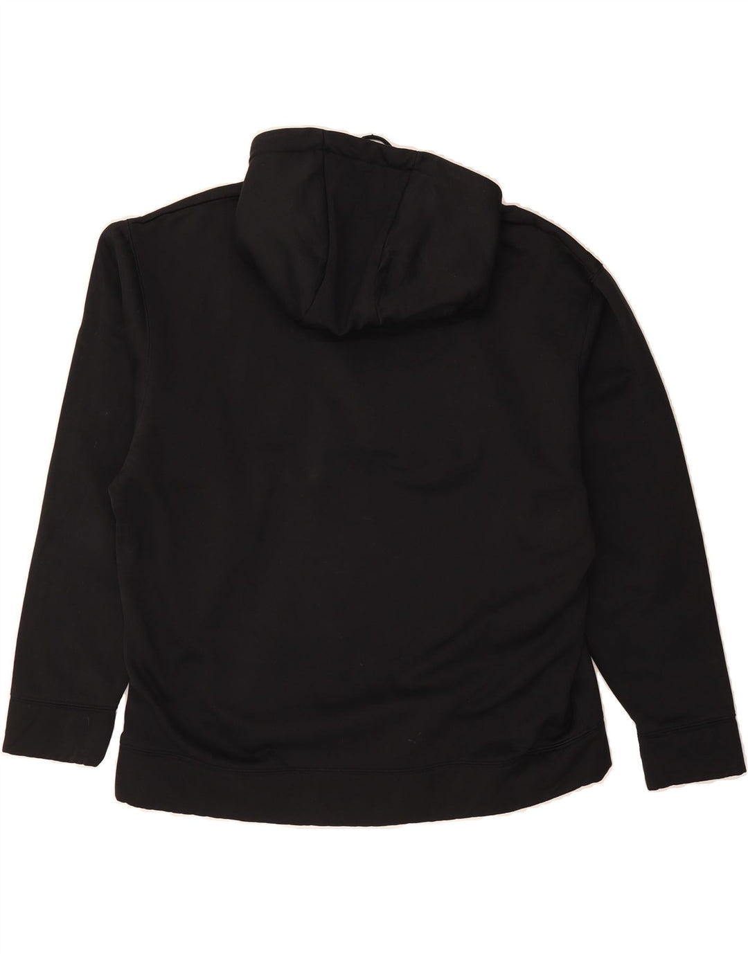 UNDER ARMOUR Womens Oversized Hoodie Jumper UK 16 Large Black Vintage Under Armour and Second-Hand Under Armour from Messina Hembry 