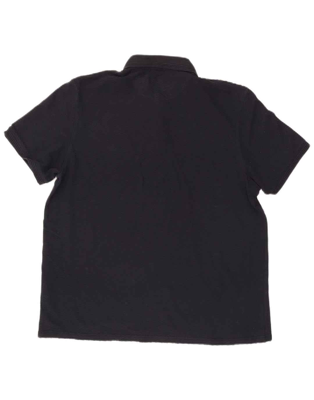 Ted Baker Herren-Poloshirt, Größe 6 2XL, marineblaue Baumwolle