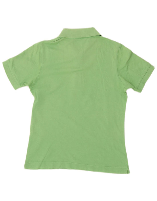 Kappa Damen Poloshirt UK 10 Small Grüne Baumwolle