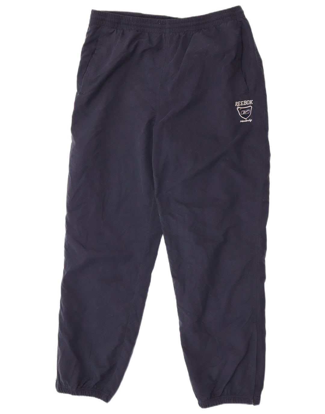 Reebok Herren-Trainingshose, Jogginghose, Größe L, Marineblau
