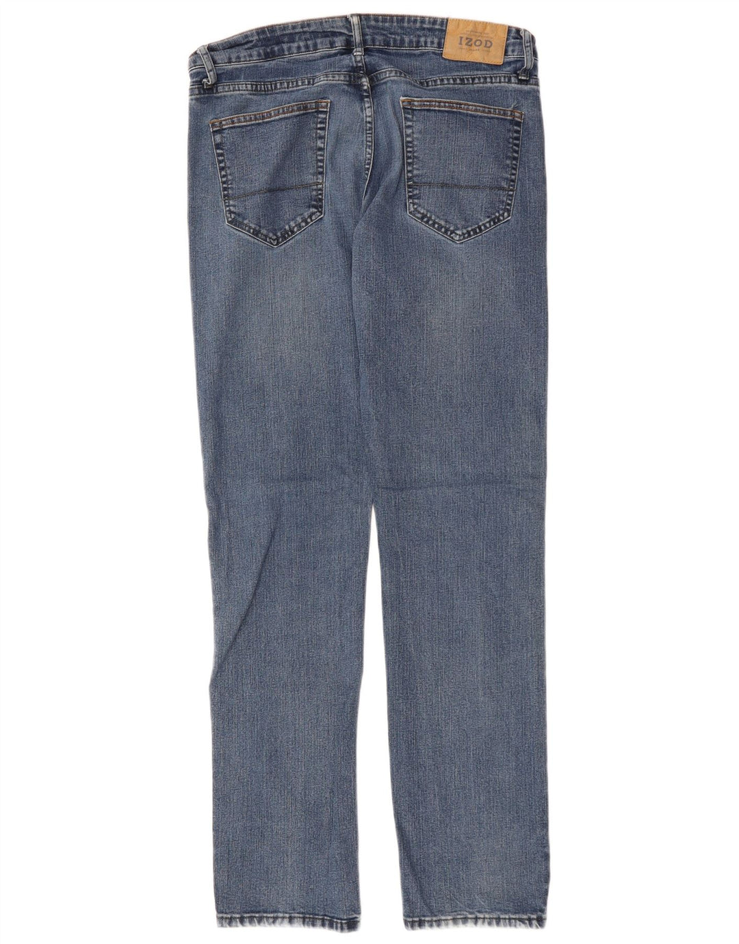 IZOD Herren Comfort Stretch Straight Jeans W34 L34 Blaue Baumwolle