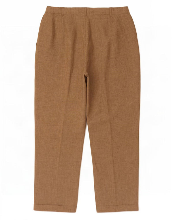 Marks & Spencer Damen gerade Anzughose UK 14 Medium W30 L27 Beige