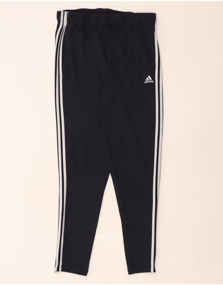 Adidas Herren-Trainingshose, groß, marineblau, Polyester