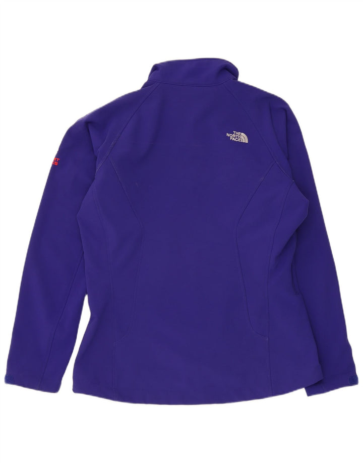 The North Face Damen-Windbreaker-Jacke UK 14 Mittelmarineblaues Polyester