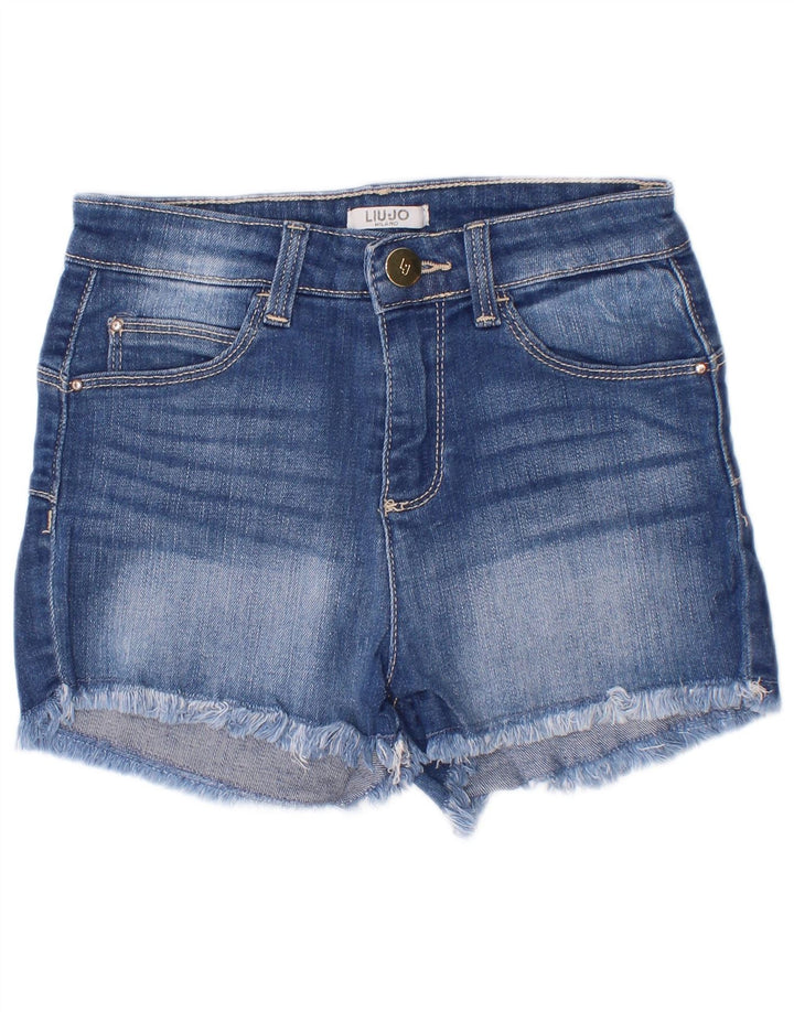 Liu Jo Jeansshorts für Mädchen, 5–6 Jahre, W22, Blau