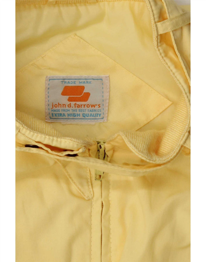 Vintage Herren Bomberjacke UK 38 Mittelgelb