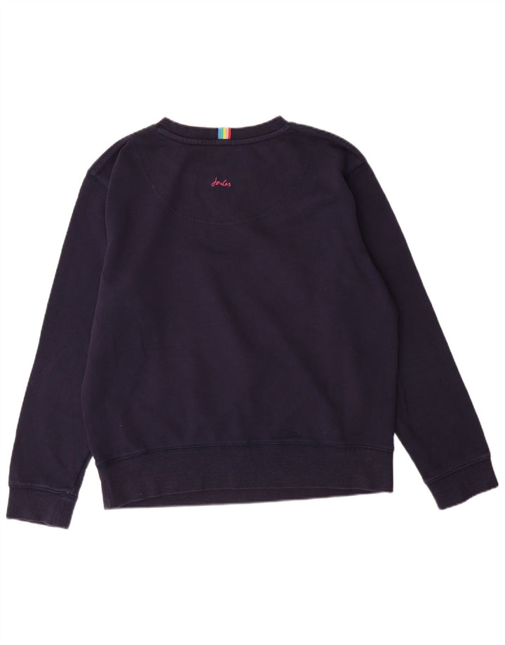 JOULES Damen-Sweatshirt in Übergröße, Größe S, Marineblau, Baumwolle