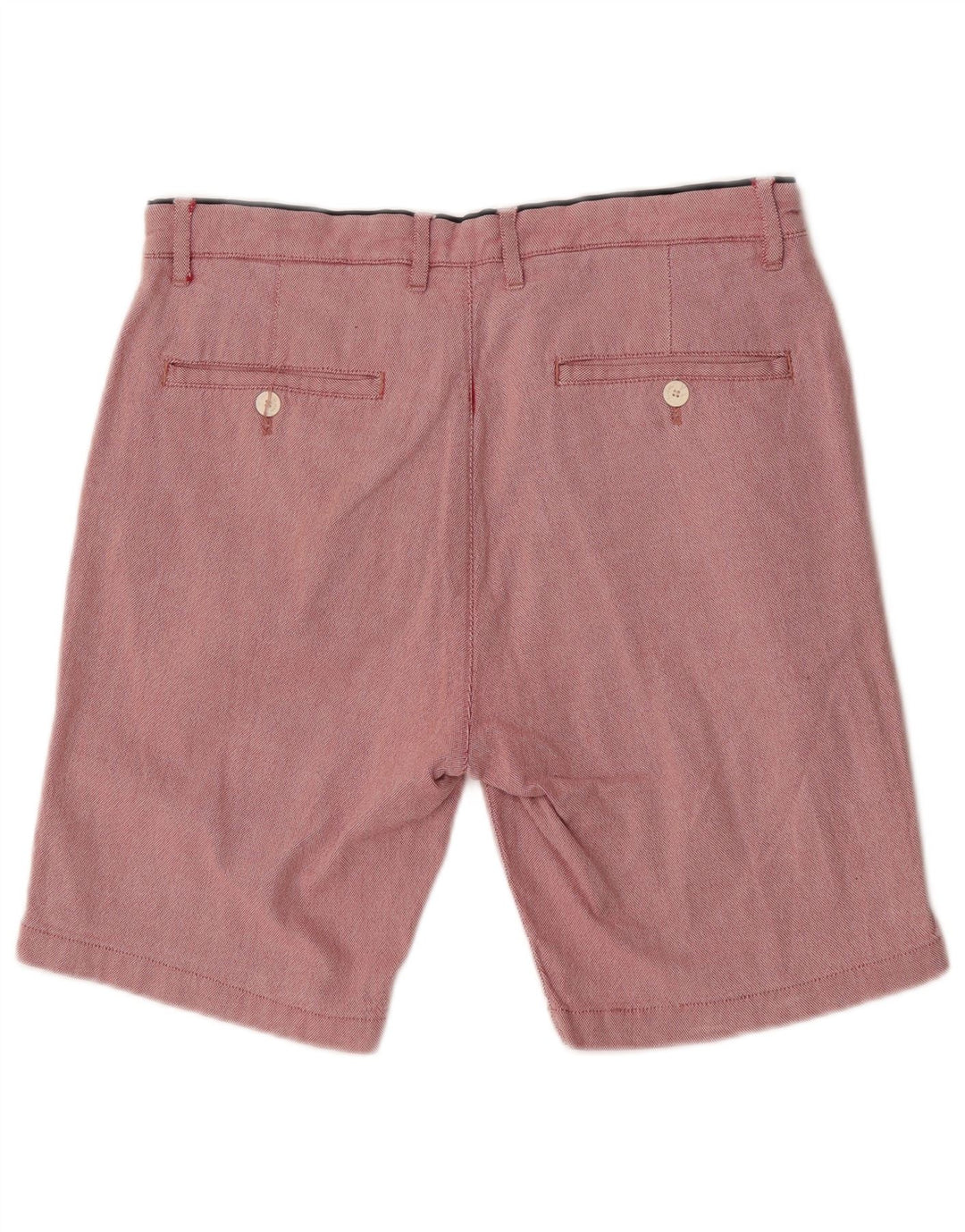 Zara Herren Chinoshorts IT 42 Large W32 Rosa Baumwolle