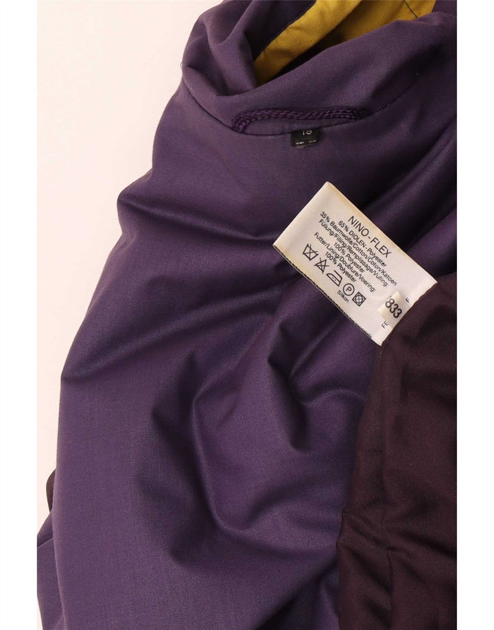 NINO Damen Trenchcoat UK 14 Mittellila Polyester