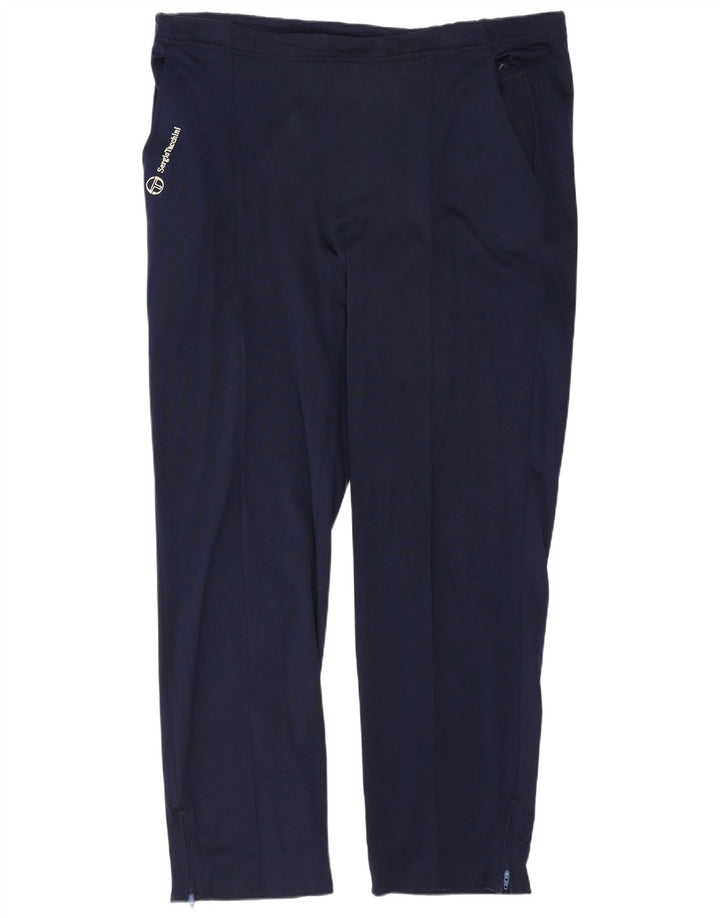 Sergio Tacchini Herren-Trainingshose, IT 52 XL, Marineblau, Polyamid