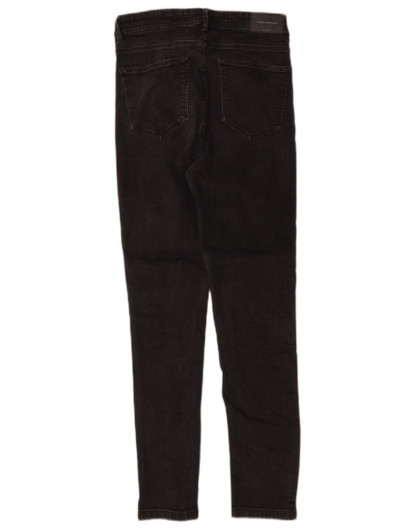 Zara Damen Skinny Jeans EU 38 Small W28 L27 Schwarz