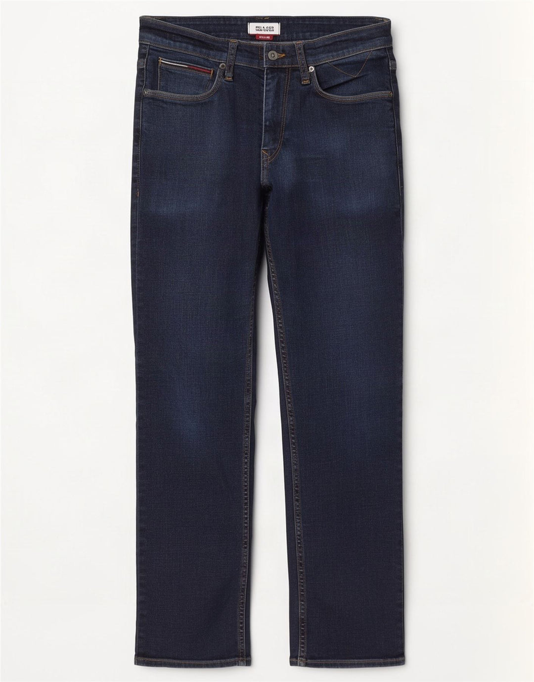 Tommy Hilfiger Damen Straight Jeans W32 L30 Marineblau