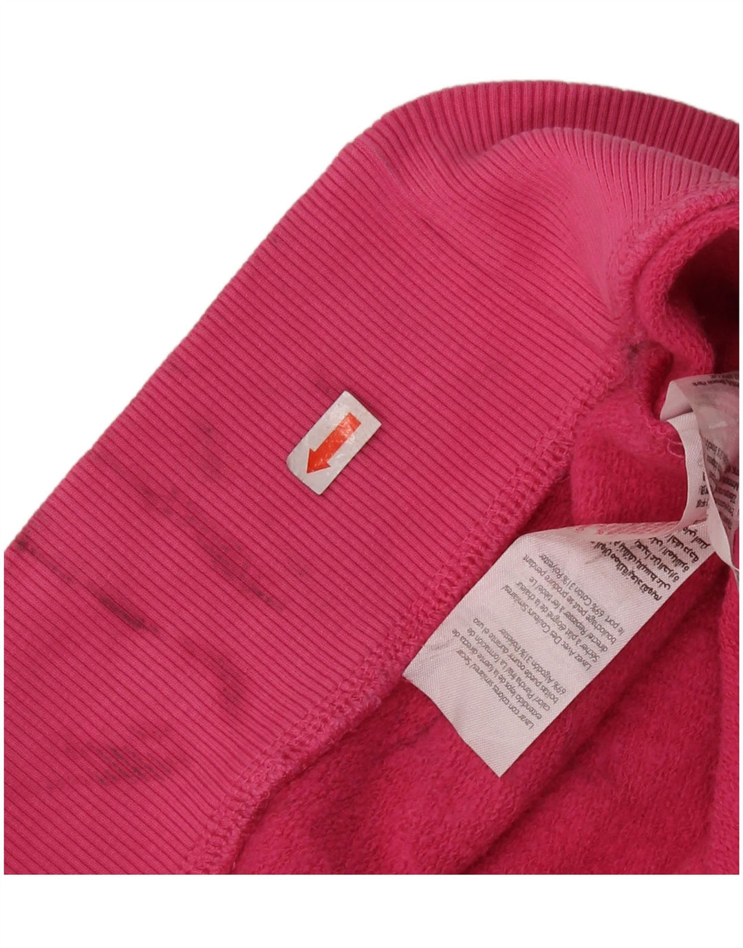 JACK WILLS Damen-Sweatshirt-Pullover in Übergröße, UK-Größe 14, mittelrosa, Baumwolle