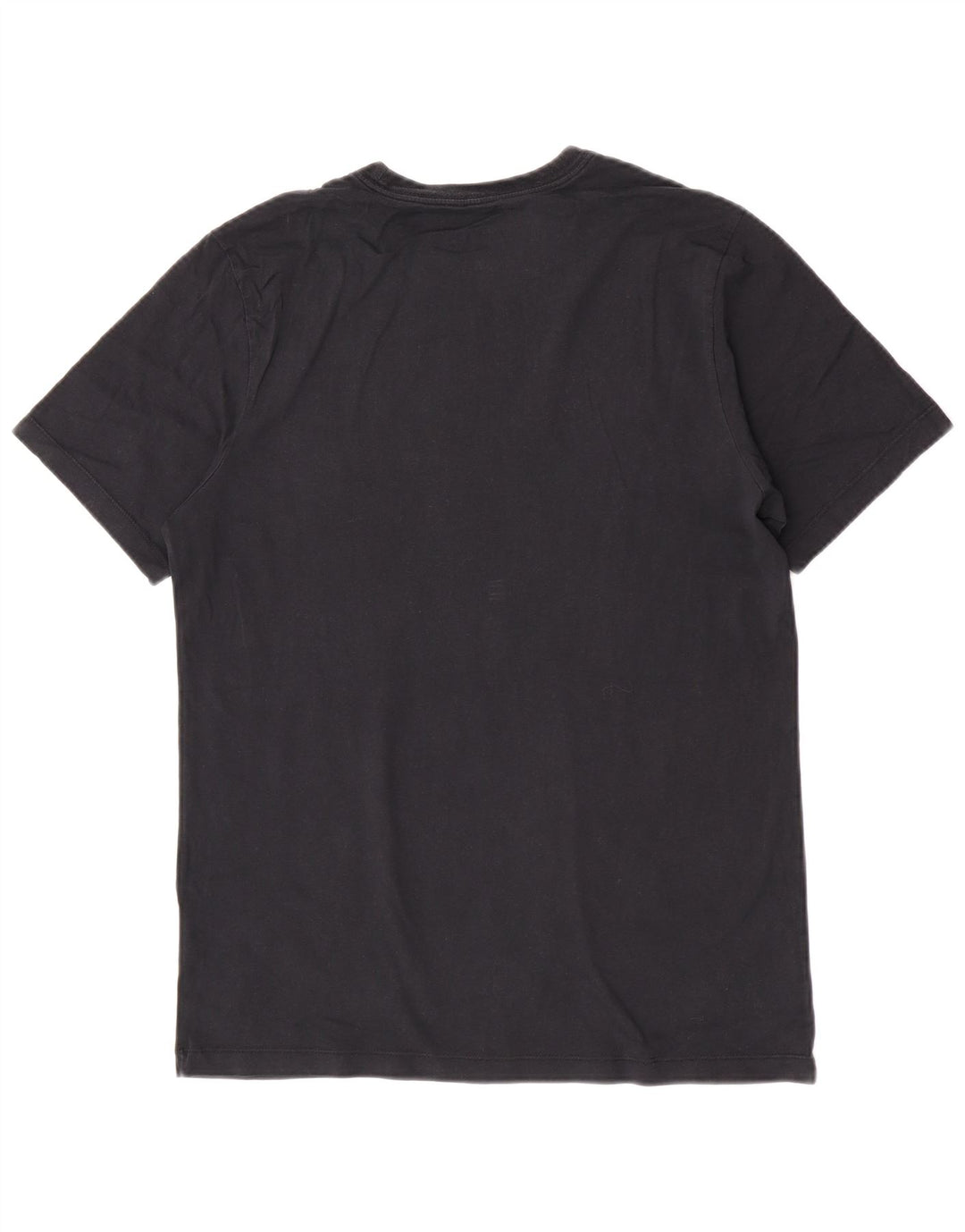 Jordan Herren Grafik-T-Shirt-Oberteil aus mittelschwarzer Baumwolle