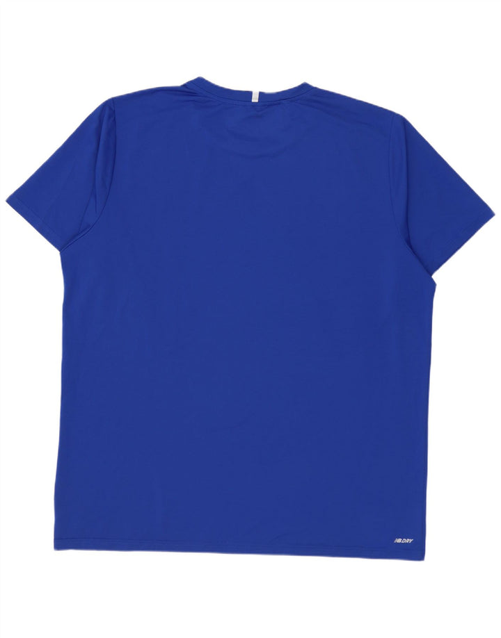 NEW BALANCE Herren T-Shirt Top XL Blau