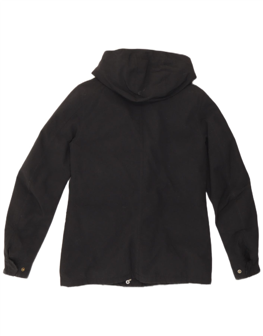 Belstaff Damen-Utility-Jacke mit Kapuze, EU 40, mittelschwarz, Polyamid