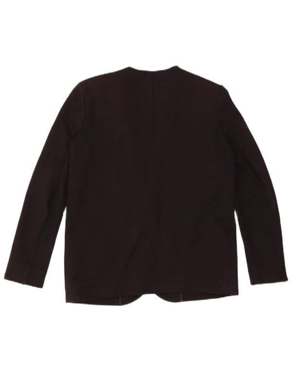 Cos Womens Open Blazer Jacke EU 34 XS Schwarze Viskose