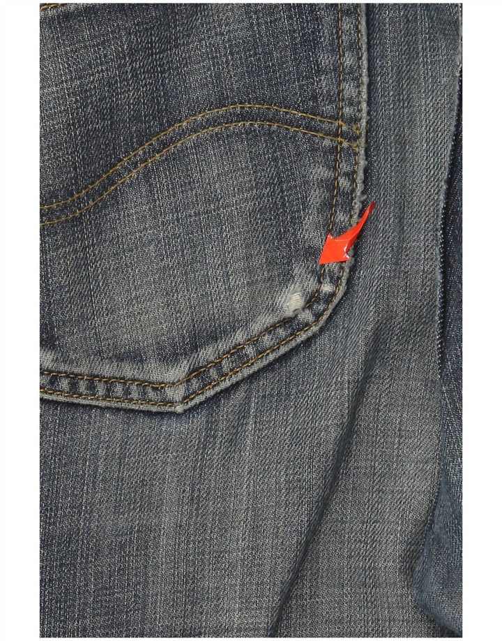 Lee Herren REED Straight Jeans W38 L32 Blaue Baumwolle