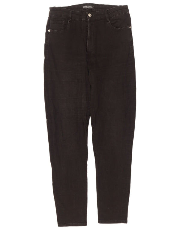 Zara Damen Skinny Jeans EU 44 XL W34 L30 Schwarz