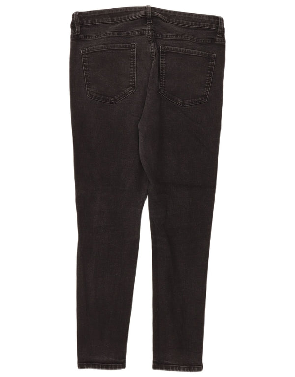 Marks & Spencer Damen The Ivy Skinny Jeans UK 16 Large W34 L28 Schwarz