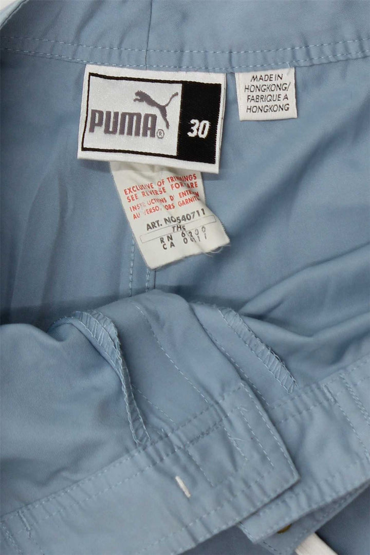 PUMA Mens Swimming Shorts Medium  Blue Polyester